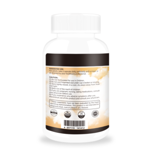 ผู้ผลิตอาหารเสริมเพื่อสุขภาพคอร์ติโซลจากอัชวากันธา 828 มก. ช่วยผ่อนคลาย บรรจุ 120 แคปซูลเพื่อสุขภาพคอร์ติโซล - Product Image 5