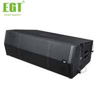 Système de sonorisation pour événements Big Sound Event, enceintes Line Arrays doubles 12 pouces, 3 voies, design néodyme, peinture imperméable pour festival en plein air