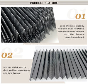 Red plegable plisada negra mate <span class=keywords><strong>mosquitera</strong></span> para ventana altura plegable acordeón insecto malla para ventana de poliéster - Product Image 3