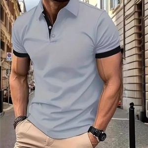 Polo de golf pour homme, séchage rapide, manches courtes, performance, évacuation de l'humidité, coupe classique - Product Image 1