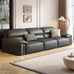 Commercio all'ingrosso divano in vera pelle bianca divano a tre posti divano divano di lusso <span class=keywords><strong>soggiorno</strong></span> <span class=keywords><strong>moderno</strong></span> - Product Image 3