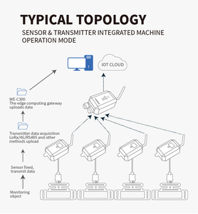 IP68 không thấm nước thông minh làm phân tích nuôi trồng thủy sản IOT cảm biến 3/4 "NPT chủ đề tùy chỉnh ± 2% -40 ~ 85 ° C oxy hòa tan cảm biến Transmitter - Product Image 5
