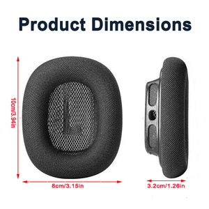 Vente en gros de coussinets d'écouteurs magnétiques de haute qualité pour <span class=keywords><strong>Airpods</strong></span> Max, housse de protection pour écouteurs, remplacement des coussinets d'oreille, accessoire - Product Image 2