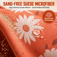 Serviette de bain en microfibre écologique et durable Eastsunshine pour enfant, légère, absorbante, séchage rapide, pour la natation en extérieur et la plage