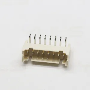 2,0mm de altura 6,5mm Pin de doble fila 180 grados Conector PCB de estilo IDC Conector Molex de oblea Cabezal recto de doble fila