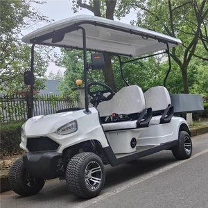 Ce Street Legal 4 places utilitaire électrique voiturette de golf en aluminium 4 roues motrices voiture club avec coffre - Product Image 6