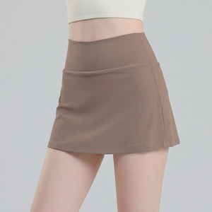 กระโปรงกีฬาผู้หญิงทรงพลีทเอวสูง มีกระเป๋าใส่โทรศัพท์ซ่อนในตัว กางเกงซับในระบายอากาศ เหมาะสำหรับเทนนิส กอล์ฟ วิ่ง โยคะ - Product Image 3
