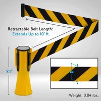 Xuxuan – Cassette de protection rétractable rouge de haute qualité pour cône de signalisation extérieur