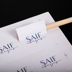 Tùy chỉnh kích thước Đặc biệt giấy dập nổi logo sticker với cũng kết cấu niêm phong cho nhãn chai - Product Image 1