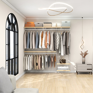 Tùy chỉnh quần áo sang trọng Boutique kệ trưng bày trở lại Treo Tường Vải đứng cho cửa hàng - Product Image 1