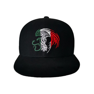 Кепка-снепбэк с плоским козырьком и вышитым логотипом на передней стороне, 6 панелей, OEM, высокое качество - Product Image 2