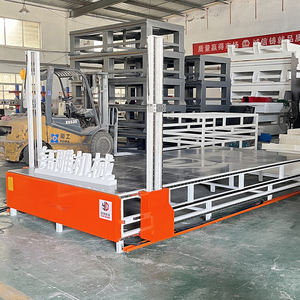 آلة تصنيع مواد البناء، ماكينة نحت وقطع راوتر <span class=keywords><strong>CNC</strong></span> رباعية المحاور لتشكيل البوليسترين والـ EPS والـ EVA، آلة نحت وقطع الفوم ثنائية وثلاثية الأبعاد - Product Image 3