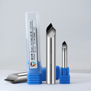 Palton High Gloss PCD CBN <strong>Chamfer</strong> Tools ODM OEM for Copper Aluminum Graphite Milling PCD Diamond End <strong>Mill</strong> - Product Image 4
