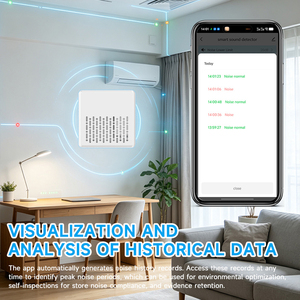 เครื่องตรวจจับเสียงอัจฉริยะ Zigbee พร้อมเซ็นเซอร์แจ้งเตือน ควบคุมผ่านแอปสำหรับบ้านอัจฉริยะ - Product Image 4