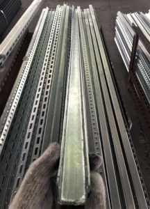 Profil C fendu <span class=keywords><strong>30x30</strong></span> Prix du canal C pré-galvanisé - Product Image 6