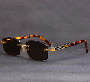 2025 nueva moda piedra polarizada gafas de sol de cristal Cool protección ocular gafas de cristal - Product Image 3