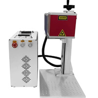 Máquina de Marcado Láser de CO2 de Tipo Dividido de 40W 50W para Materiales No Metálicos, Grabado de Alta Velocidad y Precisión, Sistema de Codificación Industrial
