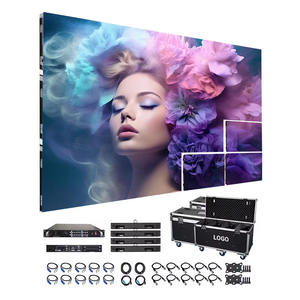 Pantalla Led de pared de vídeo de paso pequeño para interiores P1.56 Pixel 600mm x 337,5mm 4K <span class=keywords><strong>HD</strong></span> Panel de pantalla LED de interior impermeable para fiesta en escena - Product Image 1