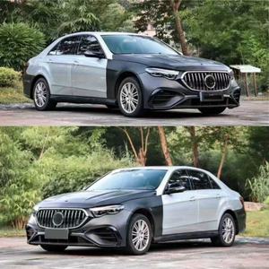 Mise à niveau de l'<span class=keywords><strong>E</strong></span> W212 vers le nouveau kit de carrosserie W214 E53 diffuseur de calandre de pare-chocs avant et arrière pour les pare-chocs de voiture 09-16 modèle <span class=keywords><strong>E</strong></span> classe W212 - Product Image 4