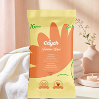 Lingettes nettoyantes intimes à l'aloe vera, pH équilibré, pour usage quotidien, douces, biologiques, pH équilibré