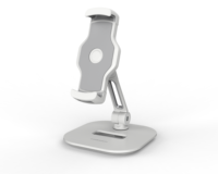 Support de tablette réglable en métal pour iPad et téléphones, en ABS et alliage d'aluminium