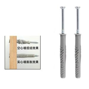 2-in-1 Stainless Steel Furniture <b>Hardware</b> Nylon Plastic Fishy Anchor Plug with Wings Hammer Fixing Anchor Screws for Kitchen Use - Product Image 4