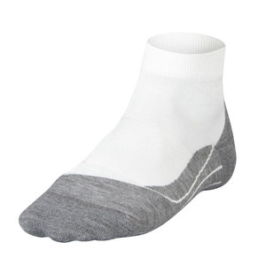 New Design Best Wholesale <b>Mens</b> Cotton <b>White</b> Base with Gray Impact Zones Custom Color Breathable Double Color Casual <b>Men</b> <b>Socks</b> - Product Image 4