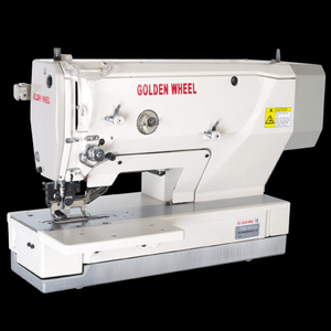 Máquina de coser industrial, máquina de abotonamiento recta electrónica de la serie Golden Wheel - Product Image 2