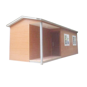 Casa Móvil de Madera 4x6m Diseño Rústico para Uso en Exteriores - Product Image 1