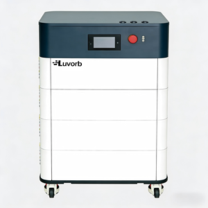 Système de stockage de batterie solaire au lithium-ion empilable Luvorb, prix d'usine, 20 kW, 51,2 V, 400 Ah, tout-en-un, garantie à long terme - Product Image 5