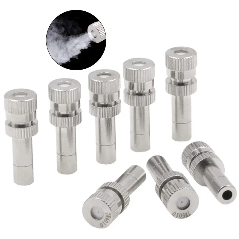 0.15-0.8mm Low Pressure Fine Misting Nozzles Disinfection landscaping Cooling Humidification Atomization Garden Farm Sprayers