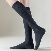 Chaussettes de Pilates en coton décontractées pour femmes et jeunes filles, hauteur genou - Design sportif, couleurs et tailles personnalisables