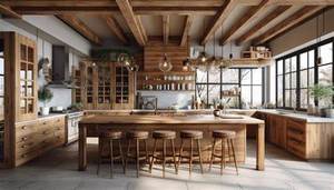 Mueble de Cocina de Madera Personalizable para Toda la Casa de Hangzhou, Mueble para Vino junto a la Mesa con Vidrio, Producto del Fabricante - Product Image 3