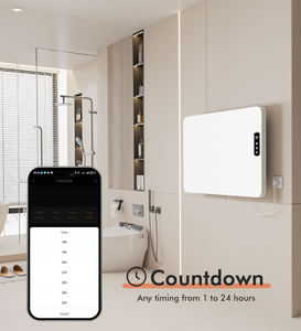 Calentador de Convección Portátil de Escritorio y Pared con Control Remoto y Protección Contra Sobrecalentamiento - Product Image 4