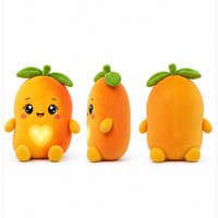 Porte-clés Peluche Mignon IA Mango en Polyester Doux avec Oreilles Mobiles – Idéal pour Enfants et Adultes, Cadeau de Fête