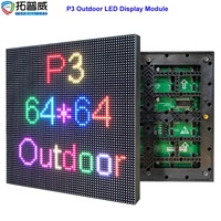 Panneau d'affichage vidéo extérieur 3x4 monté sur poteau P3 LED pour City Plaza & Shopping Mall 3mm IP65 3 ans de garantie