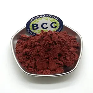 Rifornimento di fabbrica polvere di riso cogico rosso naturale estratto di riso lievito rosso estratto di Monascus fermentato E100 Monascus polvere rossa