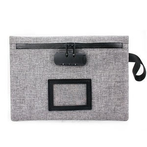 Bolsas <span class=keywords><strong>de</strong></span> almacenamiento <span class=keywords><strong>de</strong></span> dinero <span class=keywords><strong>de</strong></span> seguridad multifunción, bloqueo personalizado, con ventana <span class=keywords><strong>de</strong></span> identificación - Product Image 3