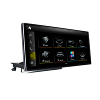 Pantalla de navegación GPS automática Android 14 DE 10,25 pulgadas con DSP Snapdragon 680 para Audi Q3 2013-2019 Reproductores MP3/MP4 incorporados