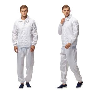 H-1121 Revers Kraag Cleanroom Iso Esd Kledingstuk Antistatische Jas Anti-Statische Kleding - Product Image 4