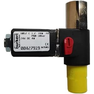 โซลินอยด์วาล์ว KeyayeYa รุ่น 6012C 1.2 FKM 0-10 บาร์ 24V DC 4W พอร์ตขนาด 1/4 นิ้ว สำหรับวาล์วควบคุม - Product Image 1