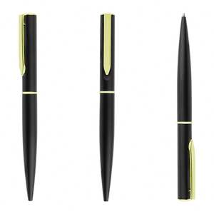 Bolígrafo de Metal Negro con Logotipo Personalizado, Diseño Moderno 2024, Bolígrafos de Lujo para Hombre - Product Image 6