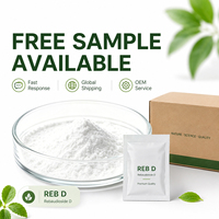 Food Grade RebD Powder High Purity Steviol Glycoside Ultra High Sweetness Sweetener for Premium Sugar-Free Beverage