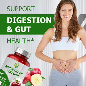 OEM ODM <b>Supplement</b> Apple Cider Vinegar Capsules Digestive Wellness Support Digestion Gut Health Detox Support - Product Image 4