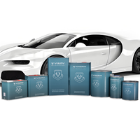 Vernis acrylique haute brillance S-5800 2K, peinture en spray pour voiture, couche transparente extrêmement épaisse, peinture automobile