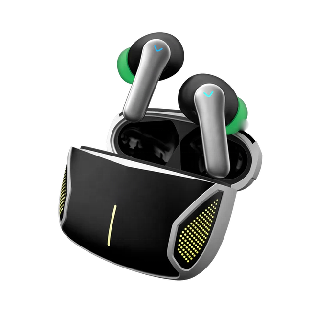 S41 Gaming TWS Earbuds with Quad Mic ENC Low Latency In-Ear Headphones Blue Tooth V5.3 LED Battery Indicator