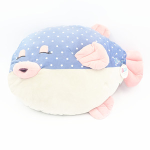 Almohada en forma de pez Nimo de felpa rellena con estampado de JM8799-1 - Product Image 1