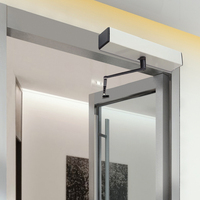Offre Spéciale – Opérateur de Porte Battante Automatique Intérieur Doortec SW100 en Acier Inoxydable de Haute Qualité, AC 220V/110V pour Portes Commerciales