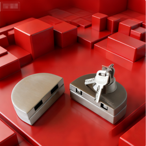 กุญแจล็อคประตูแบบเปิดเดี่ยวและเปิดคู่ - Product Image 5