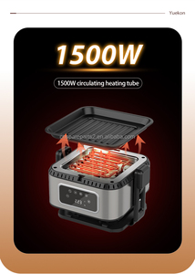 Nuevo estilo, electrodomésticos de cocina de alta calidad, freidora de aire de 5L con función en pantalla táctil Digital, máquina freidora de aire para uso doméstico - Product Image 3